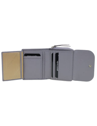 Tri-Fold Wallet Stone / Leather PC 4029 STONE Pierre Cardin Ladies Leather Tri-Fold Tab Wallet in Stone