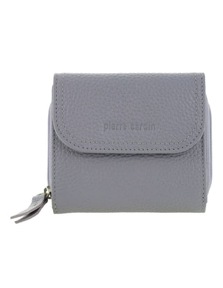 Tri-Fold Wallet Stone / Leather PC 4029 STONE Pierre Cardin Ladies Leather Tri-Fold Tab Wallet in Stone
