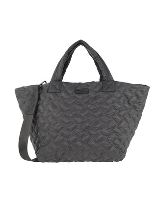 Tote Bag Grey / Nylon PC 4015 GREY Pierre Cardin Ladies Nylon Small Padded Tote Bag in Grey