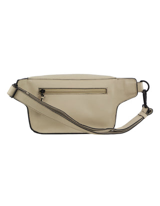 Belt Bag Cement / Leather PC 3896 CEMENT Pierre Cardin Leather 3-Way Sling Bag in Cement