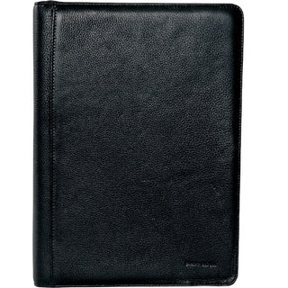 Organiser Leather PC 8872 BLK Pierre Cardin Leather A4 Business Compendium/Folio in Black