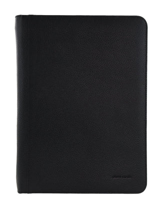 Organiser Leather PC 8872 BLK Pierre Cardin Leather A4 Business Compendium/Folio in Black