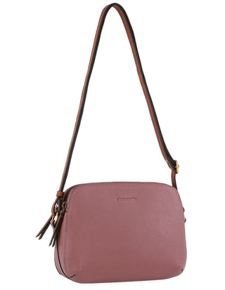 Crossbody bag Rose / Leather PC 3670 ROSE Pierre Cardin Leather Classic Crossbody Bag in Rose