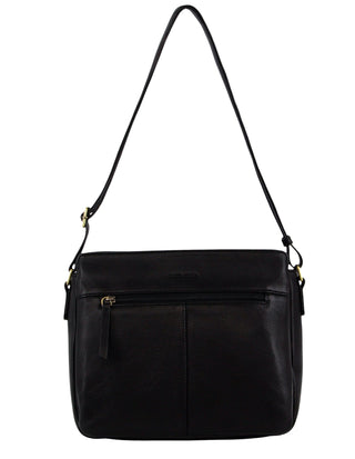 Crossbody bag Black / Leather PC 3832 BLK Pierre Cardin Leather Cross Body Bag in Black