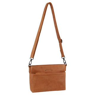 Crossbody bag Cognac / Leather PC 3727 COGN Pierre Cardin Leather Cross Body Bag in Cognac