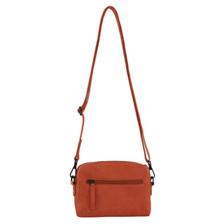 Crossbody bag Orange / Leather PC 3726 ORA Pierre Cardin Leather Cross Body Bag in Orange