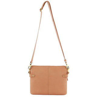 Crossbody bag Apricot / Leather PC 3681 APRICOT Pierre Cardin Leather Crossbody Bag in Apricot