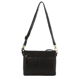 Crossbody bag Black / Leather PC 3680 BLK Pierre Cardin Leather Crossbody Bag in Black