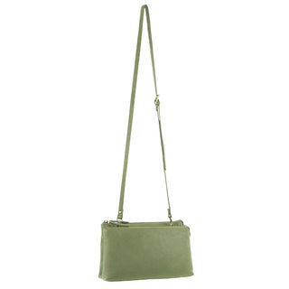 Crossbody bag Leaf / Leather PC 3682 LEAF Pierre Cardin Leather Crossbody Bag in Leaf