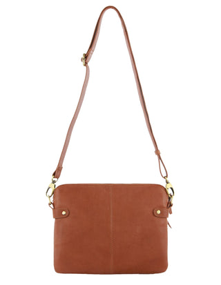 Crossbody bag Tan / Leather PC 3681 TAN Pierre Cardin Leather Crossbody Bag in Tan