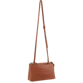 Crossbody bag Tan / Leather PC 3682 TAN Pierre Cardin Leather Crossbody Bag in Tan