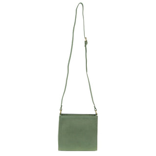 Crossbody Bag Sage / Leather PC 3778 SAGE Pierre Cardin Leather Diamond Pattern Embossed Cross Body Bag in Sage