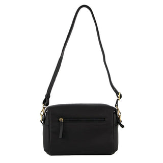 Crossbody bag Black / Leather PC 3610 BLK Pierre Cardin Leather Ladies Cross Body Bag/Clutch in Black