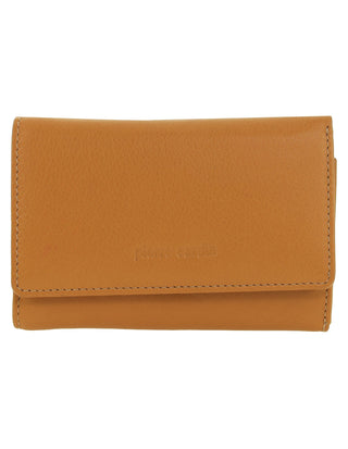 Tri-Fold Wallet Honey / Leather PC 8776 HONEY Pierre Cardin Leather Ladies Tri-Fold Wallet in Honey