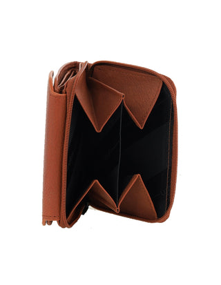 Leather Wallet Cognac / Leather PC 3908 COGN Pierre Cardin Leather Ladies Wallet in Cognac