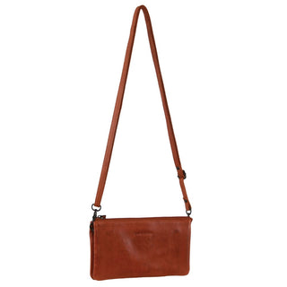 Crossbody bag Cognac / Leather PC 3743 COGN Pierre Cardin Leather Multiway Cross Body Bag in Cognac