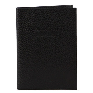 Passport Wallet Black / Leather PC 3909 BLK Pierre Cardin Leather Passport Wallet Cover in Black