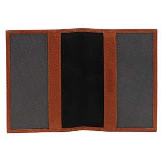 Passport Wallet Cognac / Leather PC 3909 COGN Pierre Cardin Leather Passport Wallet Cover in Cognac