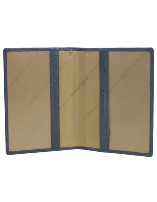 Wallets Metallic Grey / Leather PC 3909 METALLIC GREY Pierre Cardin Leather Passport Wallet Cover in Metallic Grey