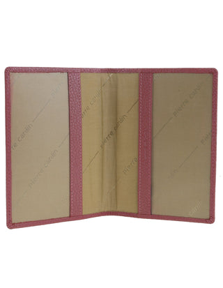 Wallets Metallic Rose / Leather PC 3909 METALLIC ROSE Pierre Cardin Leather Passport Wallet Cover in Metallic Rose