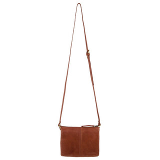 Crossbody bag Tan / Leather PC 3837 TAN Pierre Cardin Leather Sleek Crossbody Bag in Tan