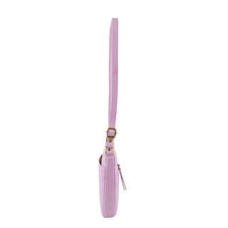 Crossbody Bag Pink / Leather PC 3806 PINK Pierre Cardin Leather Textured Crossbody Bag in Pink