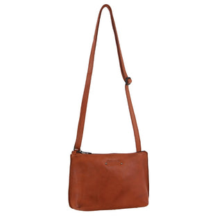 Crossbody bag Cognac / Leather PC 3725 COGN Pierre Cardin Leather Trendy Cross Body Bag in Cognac