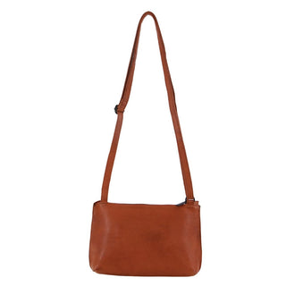 Crossbody bag Cognac / Leather PC 3725 COGN Pierre Cardin Leather Trendy Cross Body Bag in Cognac