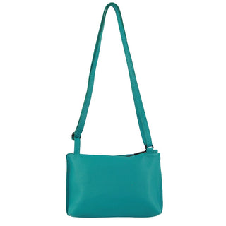 Crossbody bag Turquoise / Leather PC 3725 TURQ Pierre Cardin Leather Trendy Cross Body Bag in Turquoise