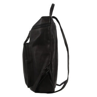 Backpack Black / Leather PC 3753 BLK Pierre Cardin Leather Women's Backpack in Black