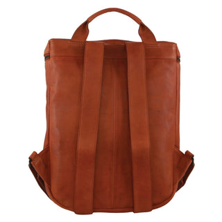 Backpack Cognac / Leather PC 3753 COGN Pierre Cardin Leather Women's Backpack in Cognac