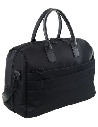 Overnight Bag Black / Nylon PC 4104 BLACK Pierre Cardin Luxe Nylon Carry On Bag in Black