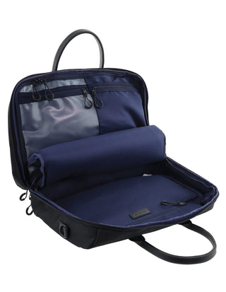 Overnight Bag Black / Nylon PC 4104 BLACK Pierre Cardin Luxe Nylon Carry On Bag in Black