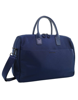 Overnight Bag Navy / Nylon PC 4104 NAVY Pierre Cardin Luxe Nylon Carry On Bag in Navy
