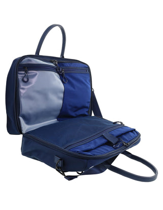Overnight Bag Navy / Nylon PC 4104 NAVY Pierre Cardin Luxe Nylon Carry On Bag in Navy