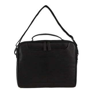 Laptop & Business bags Black / Leather PC 3876 BLK Pierre Cardin Men's Italian Leather Computer Bag in Black