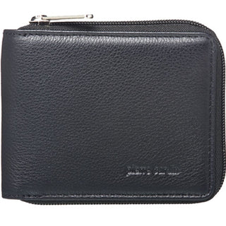 Leather Wallet Black / Leather PC 10344 BLK Pierre Cardin Men's Italian Leather Wallet in Black