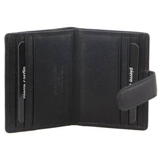 Leather Wallet Black / Leather PC 3308 BLK Pierre Cardin Men's Leather  Bi-Fold Card Holder/Wallet in Black