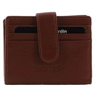 Leather Wallet Brown / Leather PC 3308 TAN Pierre Cardin Men's Leather  Bi-Fold Card Holder/Wallet in Brown