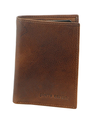 Leather Wallet Cognac / Leather PC 8784 COGN Pierre Cardin Men's Leather Bi-Fold Wallet in Cognac