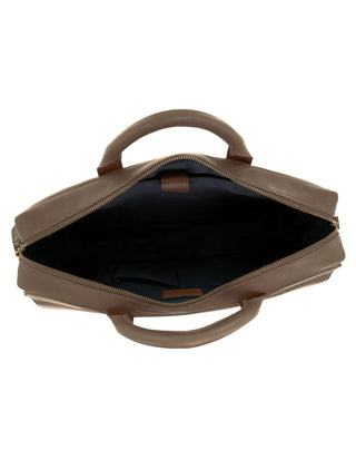 Laptop & Business bags Oak / Leather PC 3963 OAK Pierre Cardin Men's Leather Classic Messenger/Computer Bag in Oak