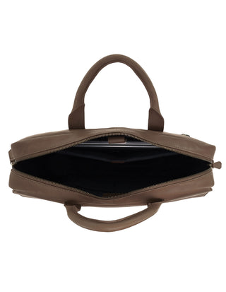 Laptop & Business bags Oak / Leather PC 3963 OAK Pierre Cardin Men's Leather Classic Messenger/Computer Bag in Oak