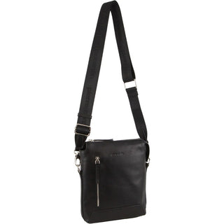 Crossbody bag Black / Leather PC 3844 BLACK Pierre Cardin Men's Leather Crossbody Bag in Black