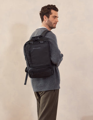 Laptop & Business bags Black / Nylon PC 4087 BLK Pierre Cardin Mens Nylon Computer/Business Backpack in Black
