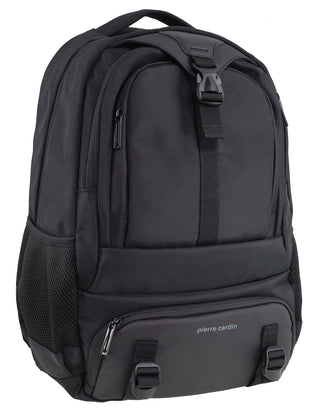Laptop & Business bags Black / Nylon PC 4088 BLK Pierre Cardin Mens Nylon Computer/Business Backpack in Black