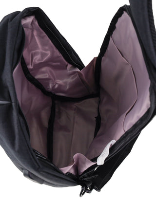 Sling Bag Black / Nylon PC 4089 BLK Pierre Cardin Mens Nylon Sling Bag in Black