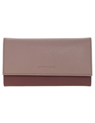 Leather Wallet Cherry / Leather PC 3262 CHERRY Pierre Cardin Multi Colour Leather Ladies Wallet in Cherry