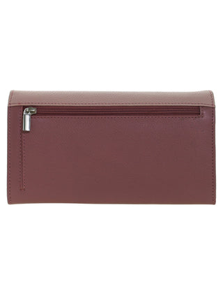 Leather Wallet Cherry / Leather PC 3262 CHERRY Pierre Cardin Multi Colour Leather Ladies Wallet in Cherry