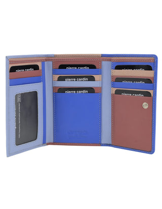 Ladies Wallet Lavender / Leather PC 3261 LILAC Pierre Cardin MultiColour Leather Ladies Tri-Fold Wallet in Lilac