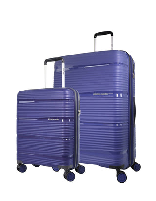 Hard Shell Luggage Lilac / Polypropolene (PP) PC 4014LC LILAC Pierre Cardin Normandy Hard Shell Large and Cabin Bundle 2-Piece Set in Lilac